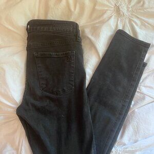 Articles of Society Ripped Black Skinny Jeans